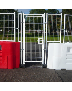 RB2000 Pedestrian Gate -  Powder Coated White