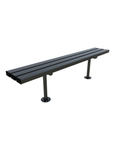 Backless Slatted Bench – 1000m long